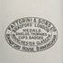 1928年 英国ヴィンテージ 純銀製シールド型フォブ Fattorini & Sons ケース入